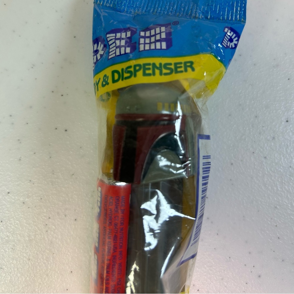 Authentic Vintage Star Wars Boba Fett PEZ Dispenser Factory Sealed